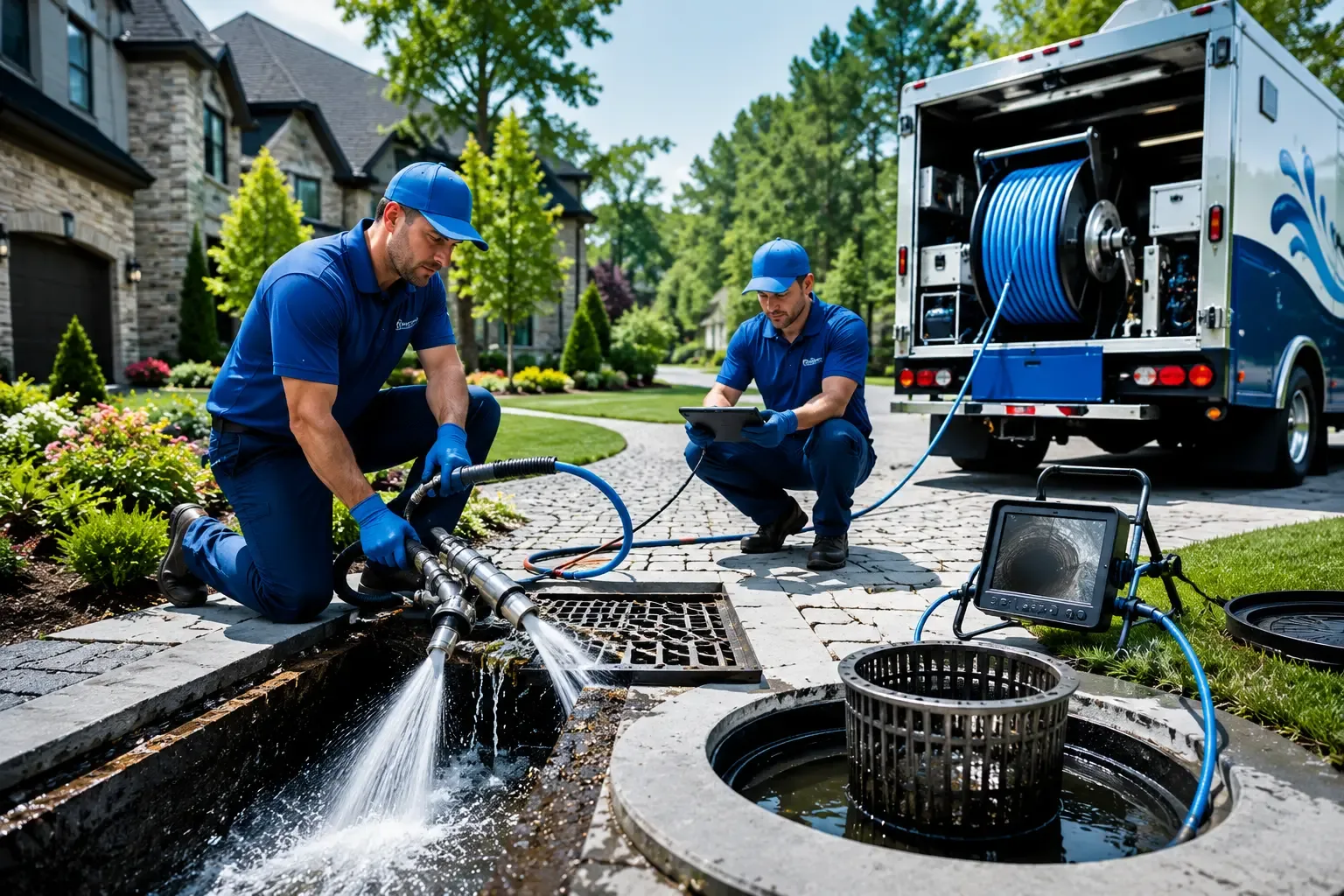 Local outdoor drain cleaning professionals in Harlan, IN
